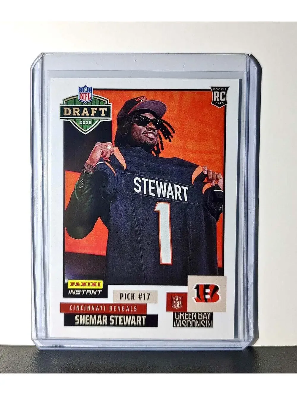 Shemar Stewart Rookie 2025 NFL Draft #17 Card Cincinnati Bengals 1 of 738